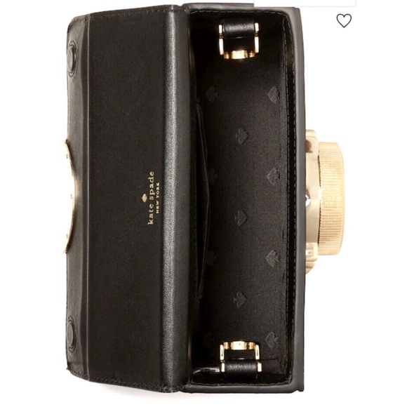 Kate Spade Oh Snap Herringbone Floral Camera Crossbody Bag - Picture 15 of 15